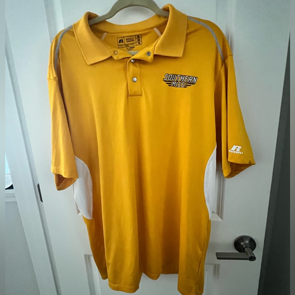 EUC Russell Athletic Dri-Power Southern Miss Polo, XL
